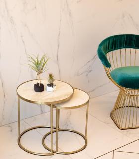 Comprar Planta de aire tillandsia con soporte Wooden hexagon with rods